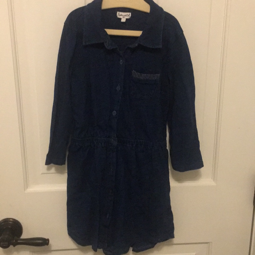 Splendid Button Up Shirt Dress
